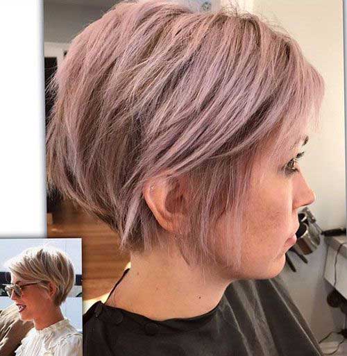 Layered Short Haircut for Women