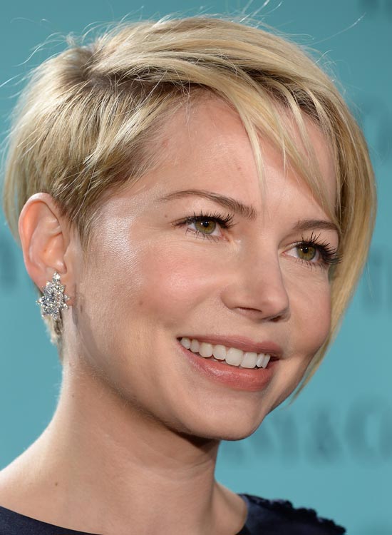 Long Cheeky Bangs Pixie