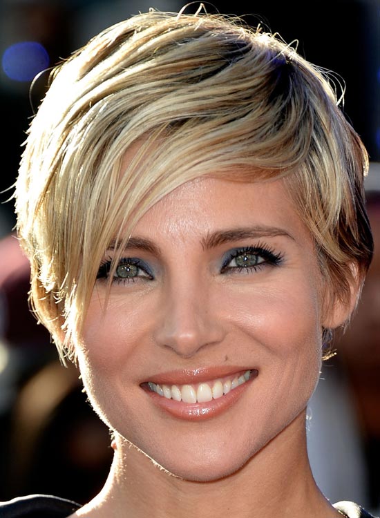 Long Wavy Banged Pixie