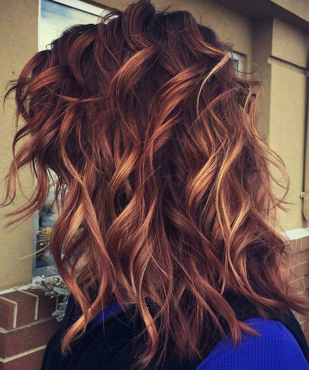 Medium Length Style for Thick Hair