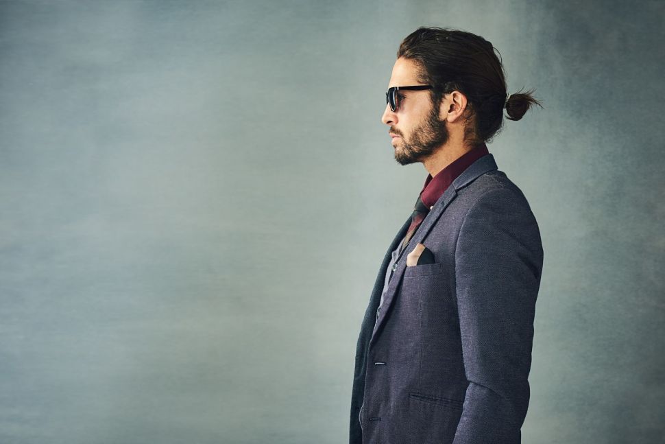 Men Bun Hairstyle