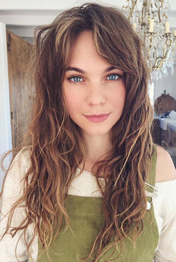 Messed Up Waves And Split Up Bangs