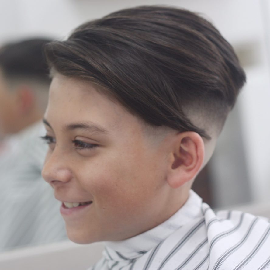 Mid Bald Fade Hairstyle
