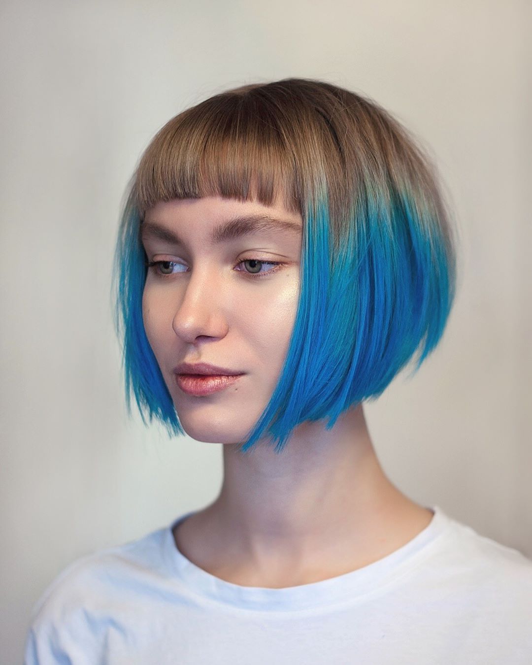 Neon Glowing Hair