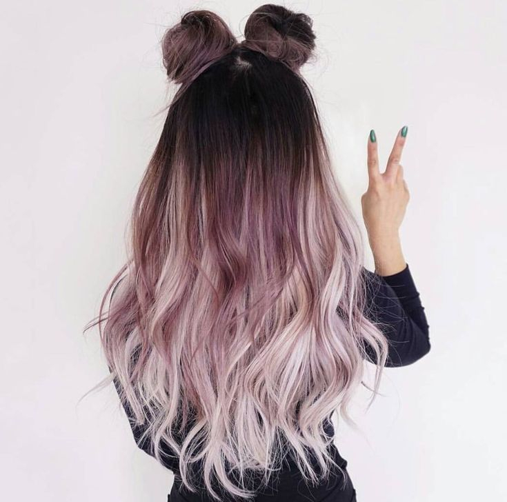 Pale Purple Blonde Hair
