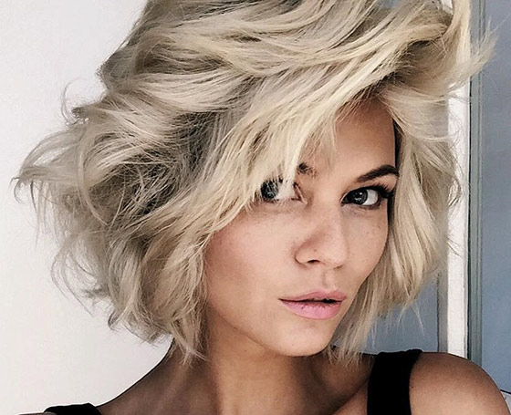 Platinum Short Shag Layers