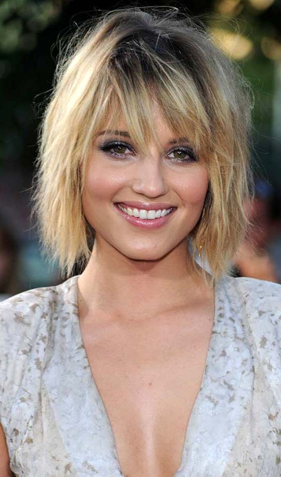 Shaggy Layers With Bangs