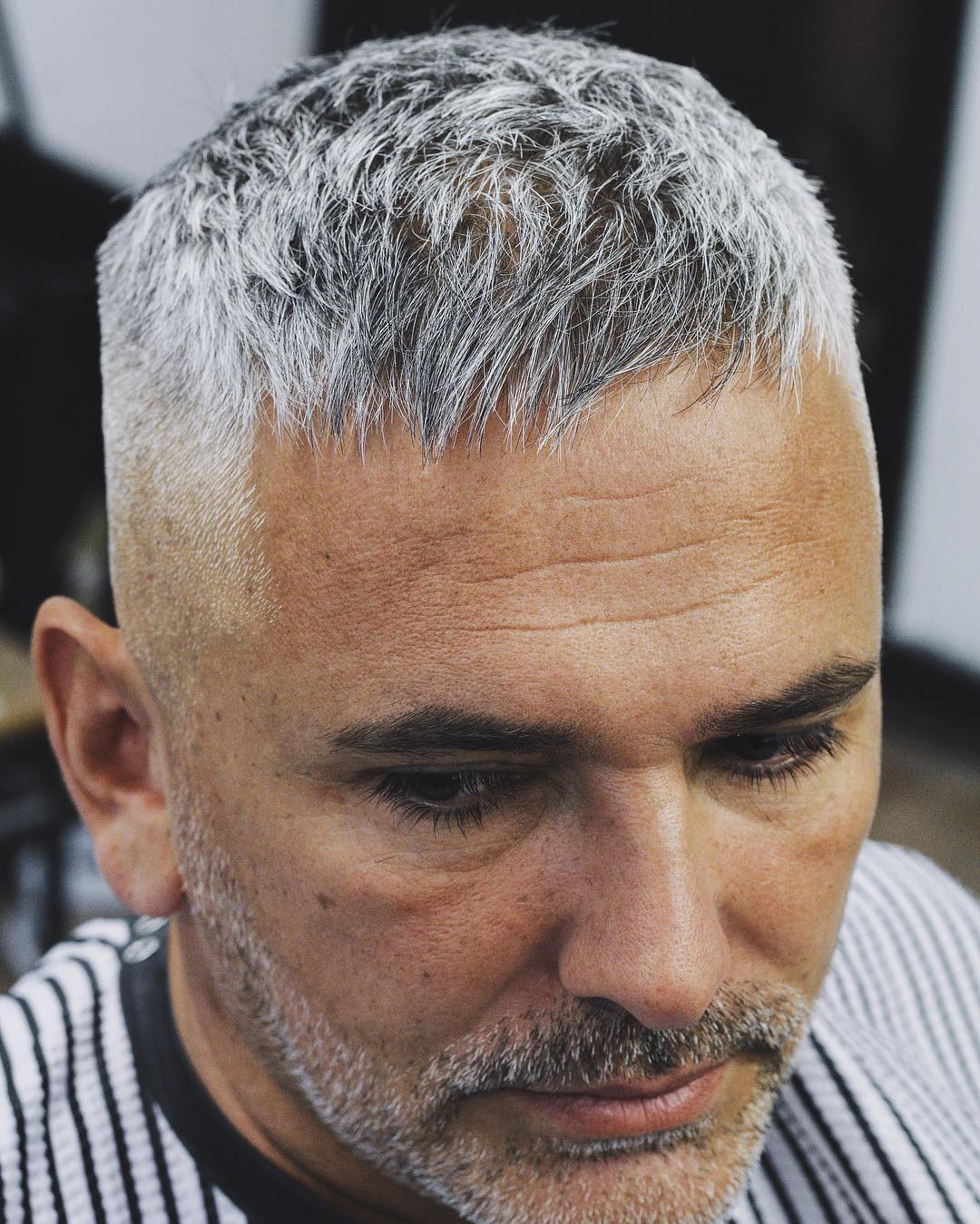 Short Faded Haircut