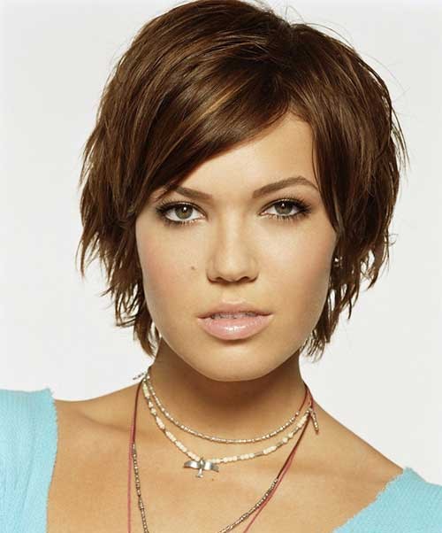 Short Pixie Brown Hair Over 40