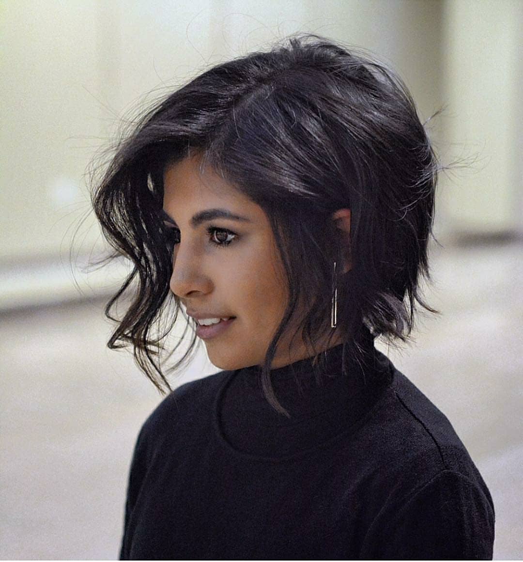 Side Parted Bob