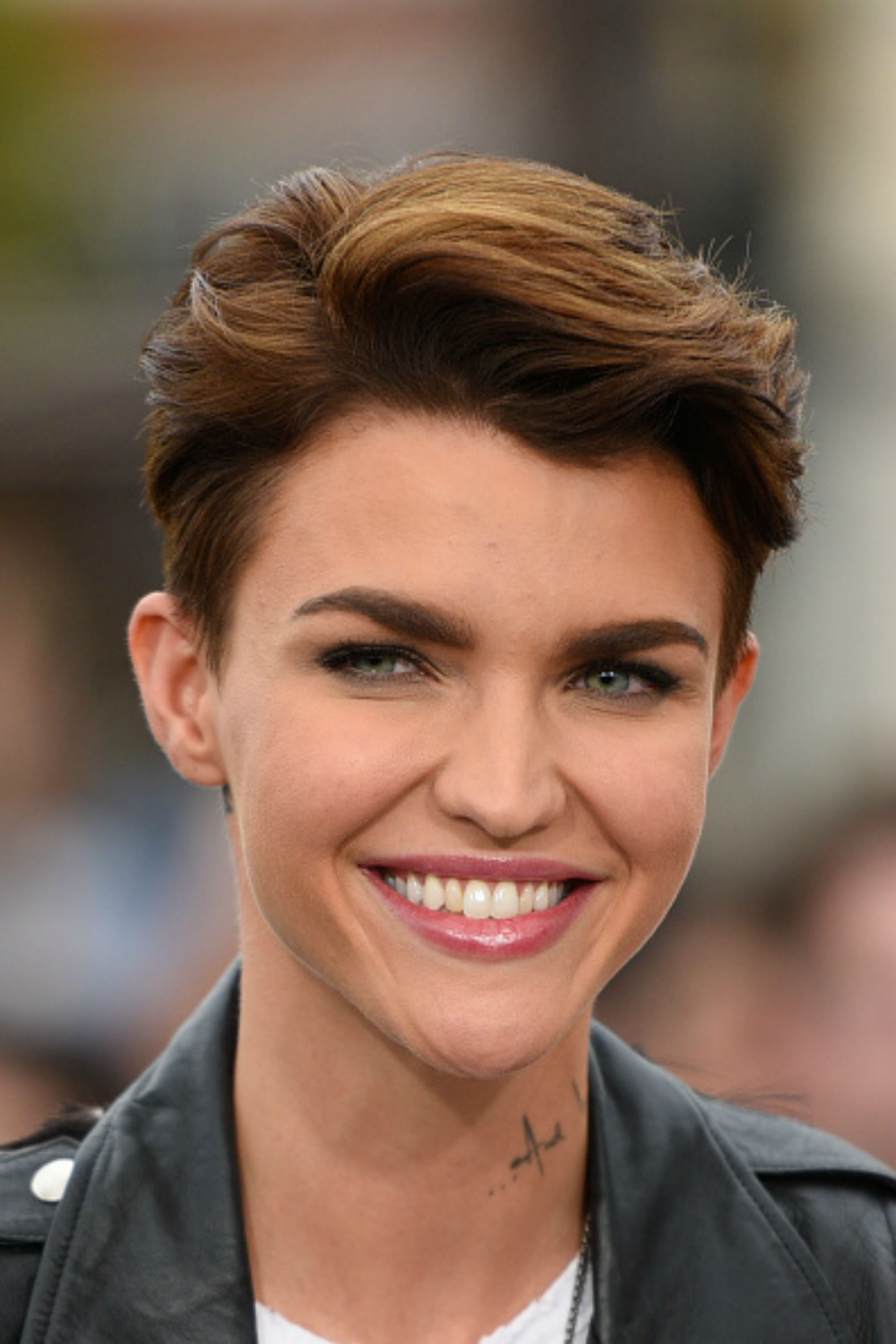 Side Parted Short Haircut