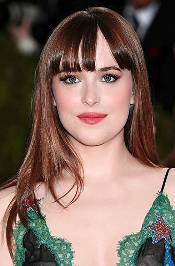Straight Hair And Bangs