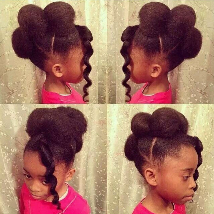 Three Fluffy Buns with Three Conical Partitions Bedecked