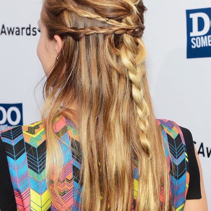 Triple Waterfall Effect Braid