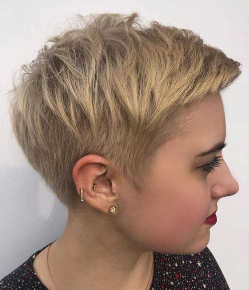 Very Short Choppy Haircut for Thin Hair