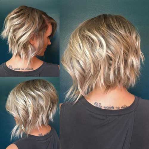 Wavy Blonde Hairstyle 1
