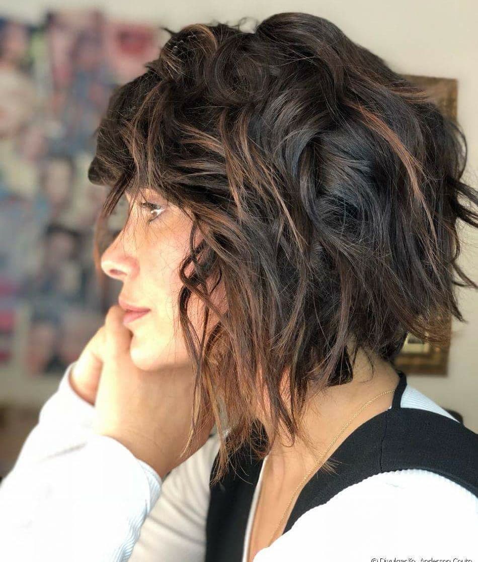Wavy Bob Cut