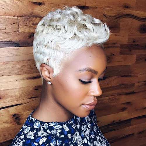 White Hair Pixie