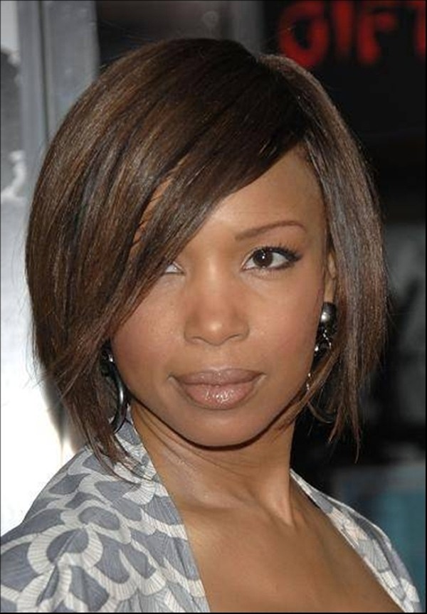 Blend of Golden and Brown with Side Partition Covering Forehead