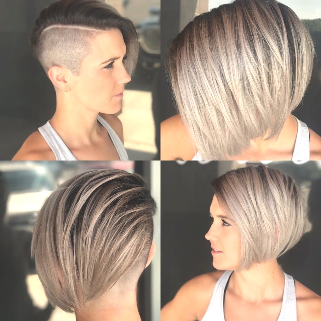 Bob Haircut with Undercut