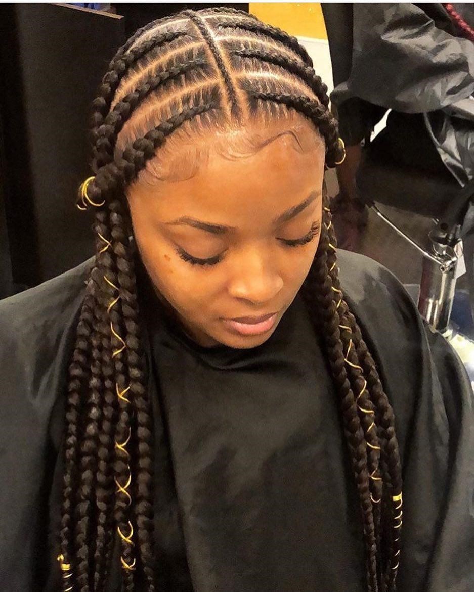Cornrows into Ropes