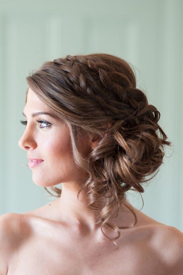 Crisscross Knotted Braid across The Head