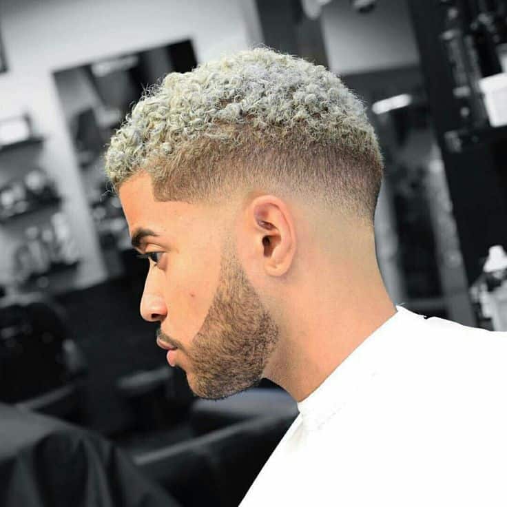 Curl Fades away Cut