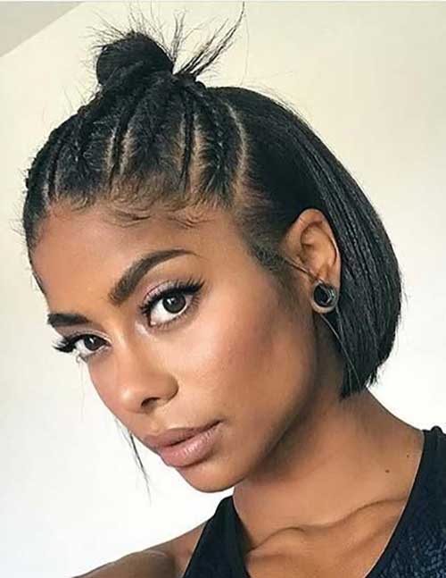 Cute Braids for Short Hair 1