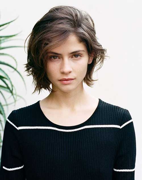 Cute Easy Short Brown Hair for Girls