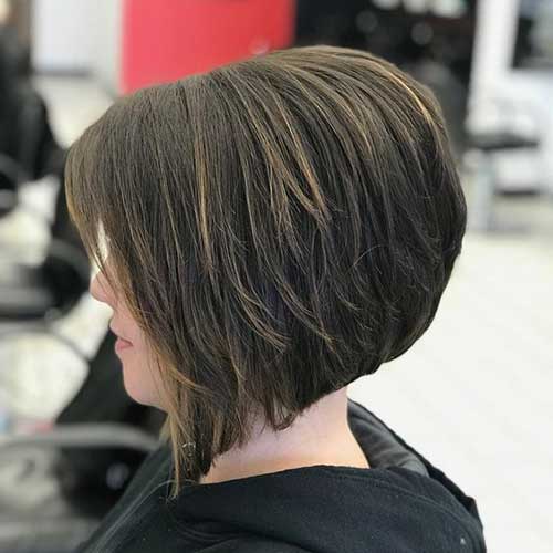 Dark Brown Short Bob Style for Women