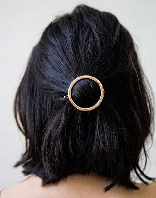Easy Updos for Short Hair 2