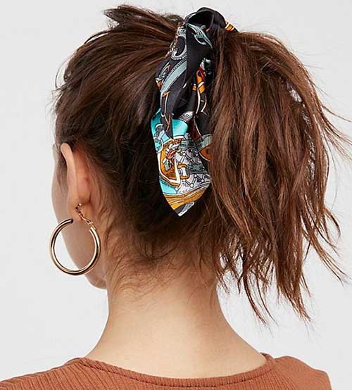 Easy Updos for Short Hair 5
