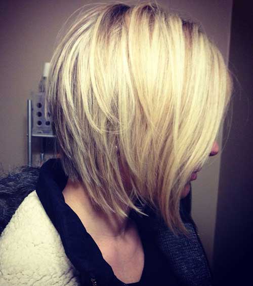 Easy and Cute Hairstyle for Short Hair Back View