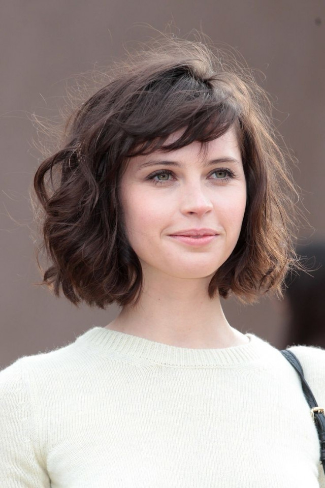 Front Fringe Bob Hairstyle