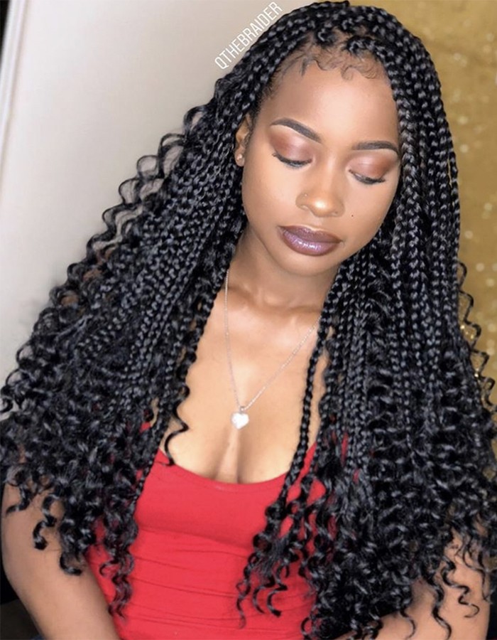 Goddess Box Braids