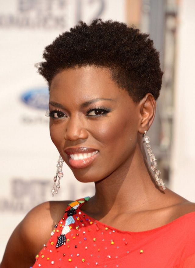Hazelnut Brown Hued Short Permed Hair