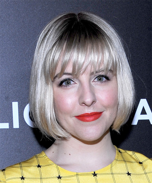 Helene Yorke Short Straight Bob Hairstyle