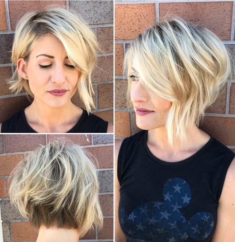 Inverse Pixie Haircut