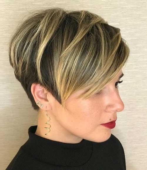 Layered Pixie Hairstyle