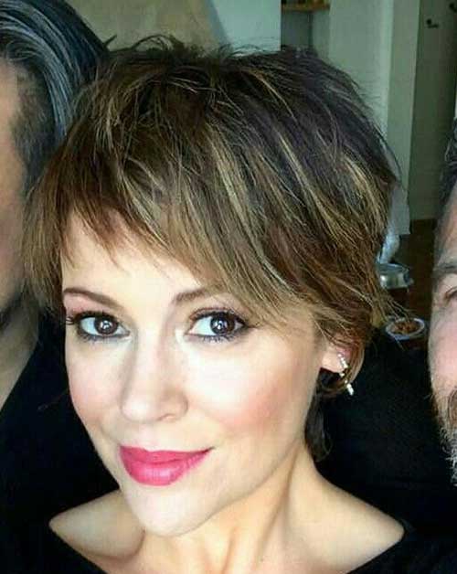 Layered Short Haircut for Thin Hair