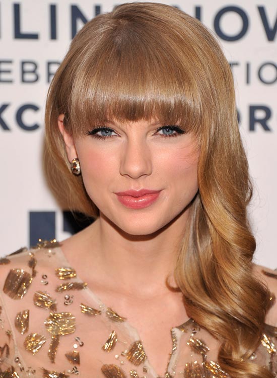 Long Spiral Curls With Rounded Front Fringes