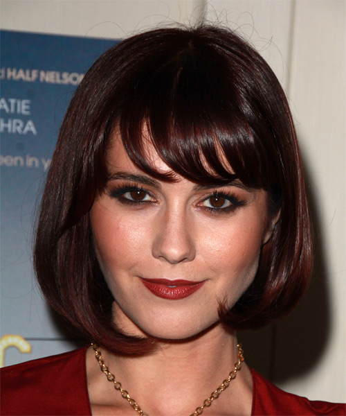 Mary Elizabeth Winstead Medium Straight Bob Hairstyle