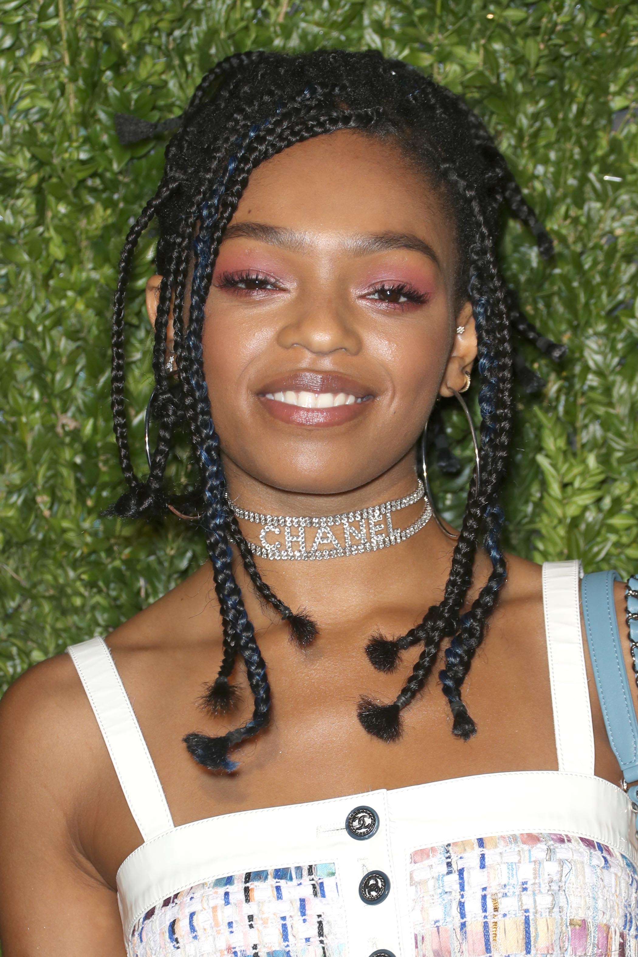 Medium Length Box Braid