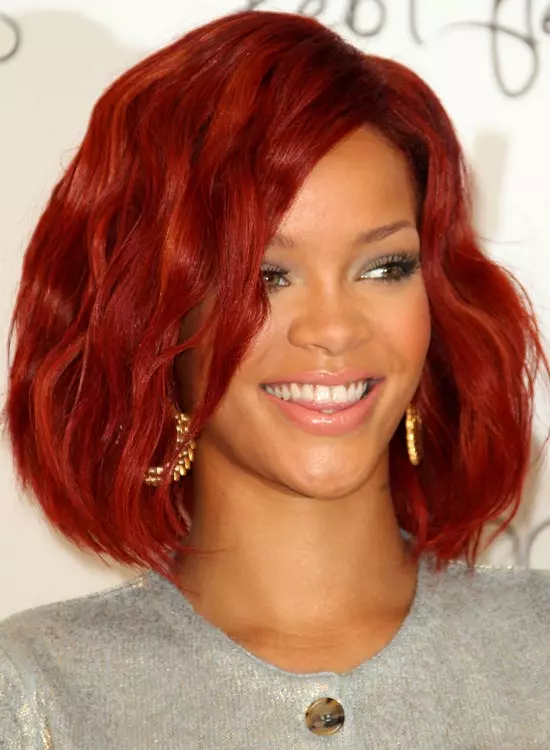 Messy Rouge Blunt Bob