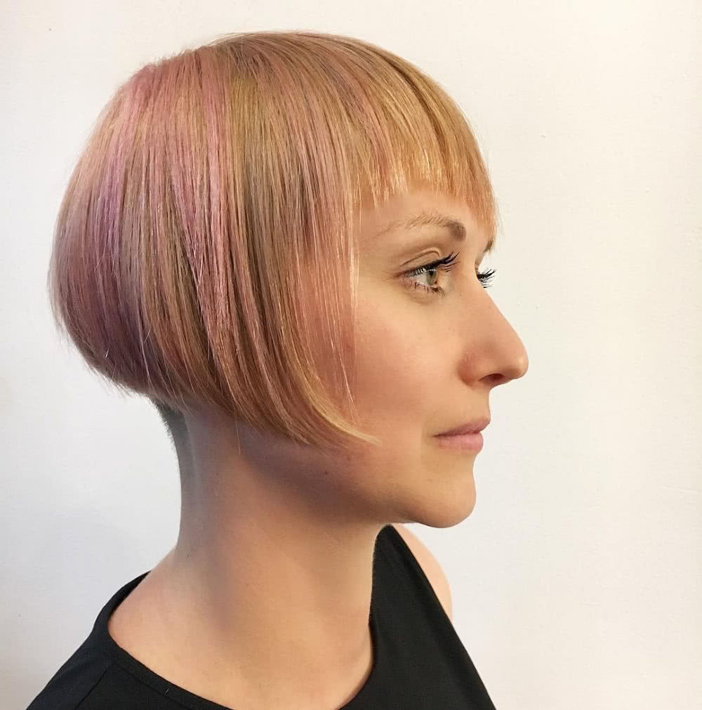 Mid Angular Short Hairstyle