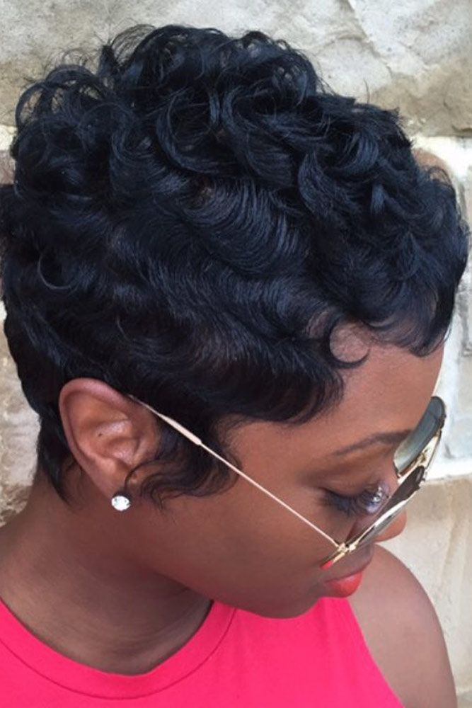 Ocean Wave Short Hairstyle