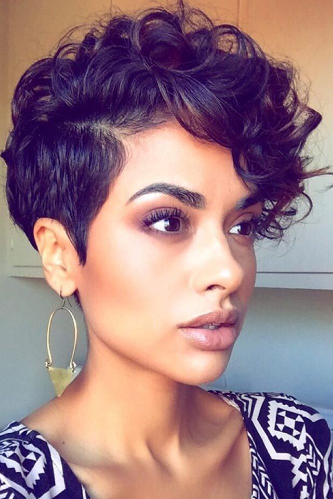 One Sided Upside Fringe Hairstyle