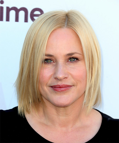Patricia Arquette Medium Straight Bob Hairstyle