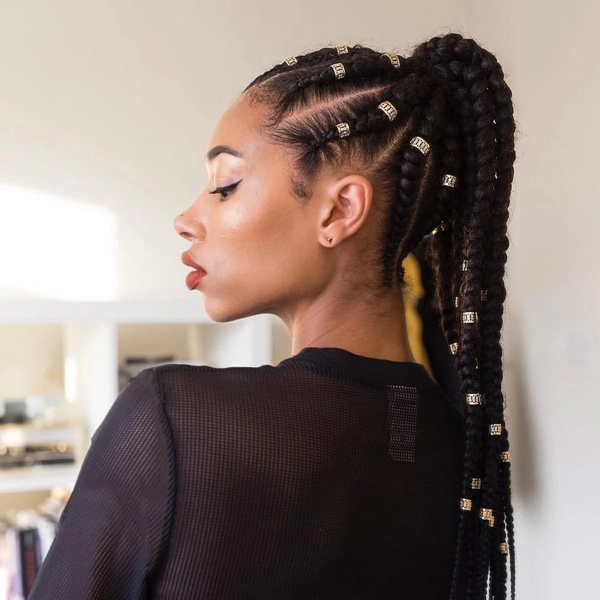 Ponytail Braiding