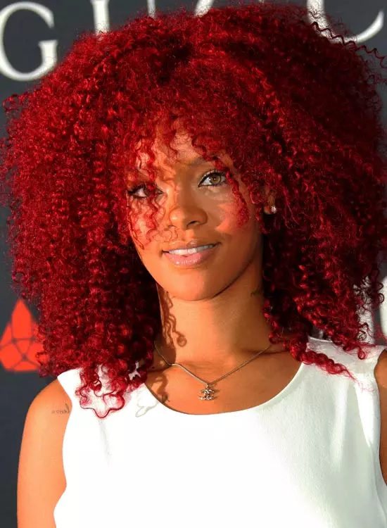 Red Afro Mane